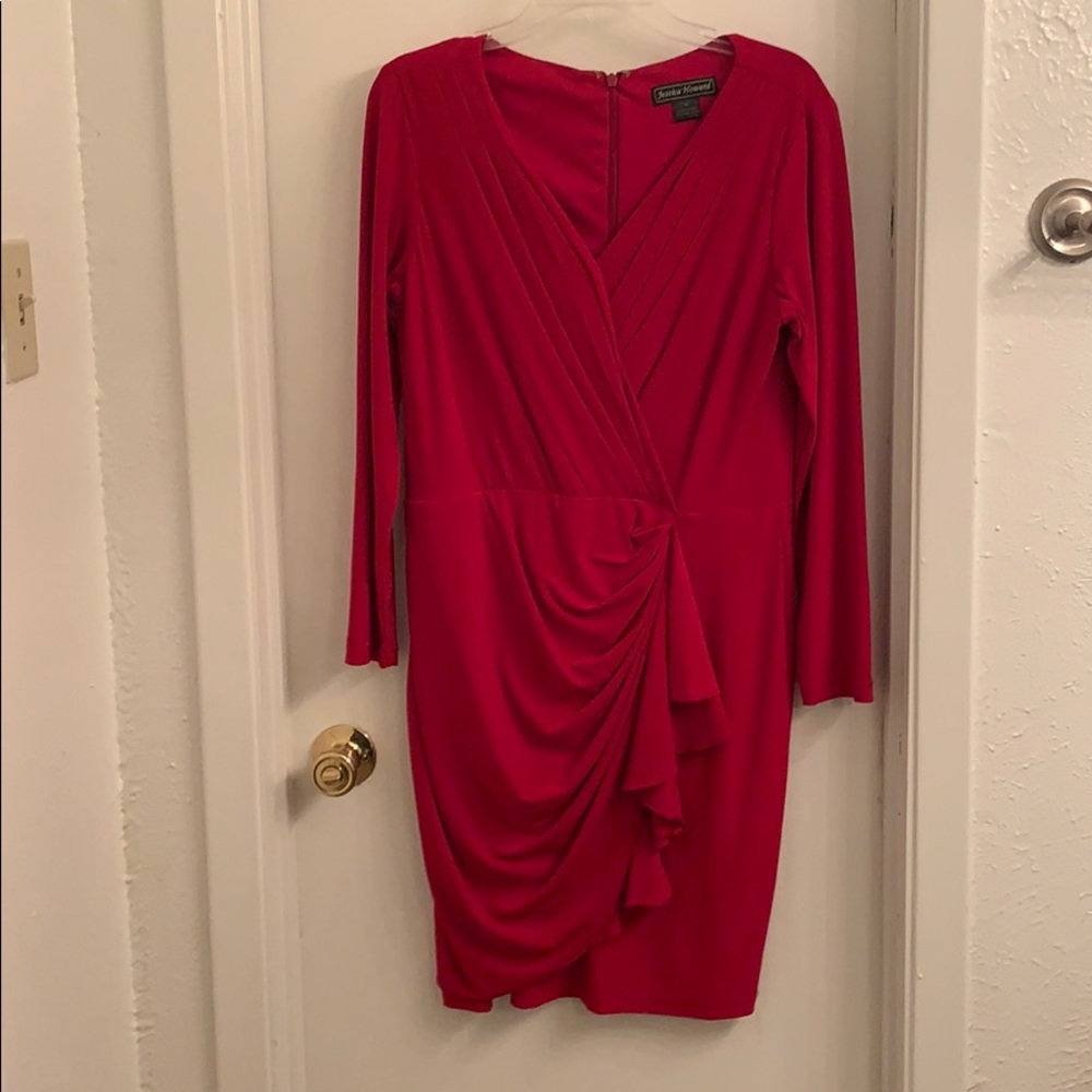 Sexy red dress